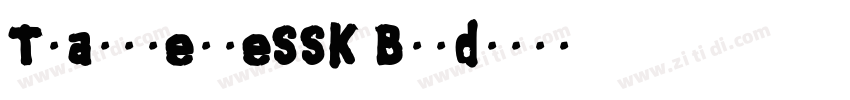 TransverseSSK Bold字体转换